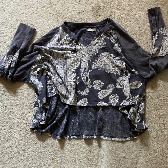 NWOT We The Free Long Sleeve Tee (Free People) - Picture 2 of 5
